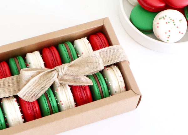 Christmas Macaron Gift Box